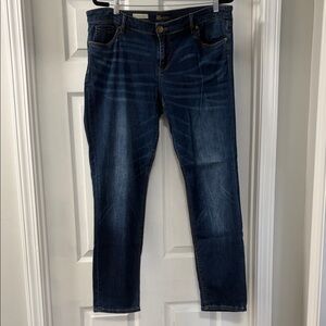 Kut from the Kloth Slouchy Boyfriend Jeans in Deep Blue